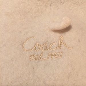 Coach Wool Beret Hat