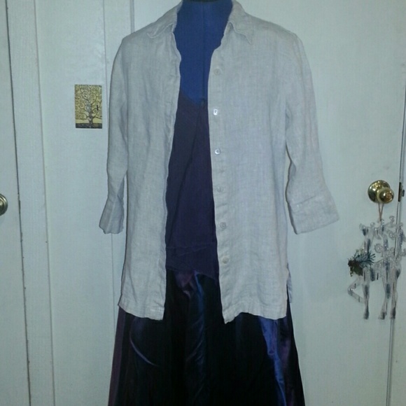 Chico's linen jacket - Picture 1 of 3