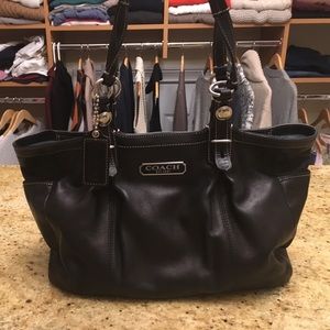 Coach leather handbag