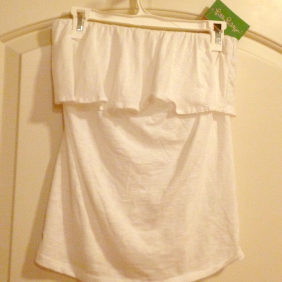 Strapless Lilly Pulitzer Wiley Tube Top