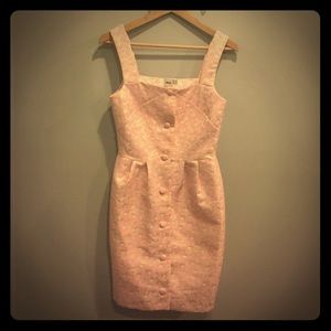 Asos Pink Jacquard Dress