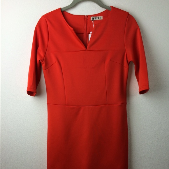 Orange dress. NEW. Never worn.