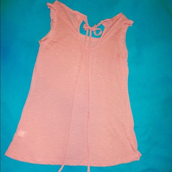 Rhinestone Tie-Back Shirt - Picture 2 of 4