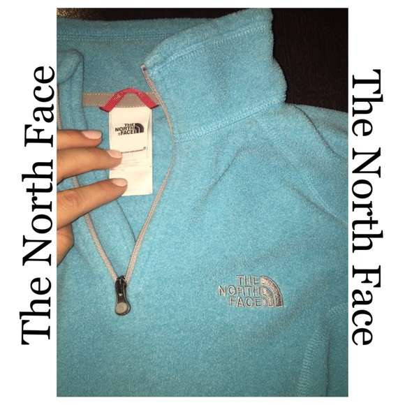LIKE NEW North Face quarter zip!