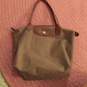 Brown Longchamp purse
