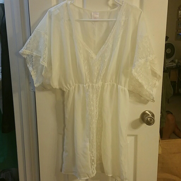 Swimsuit cover up dress