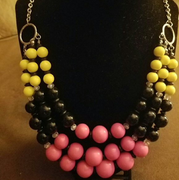 Multi colored necklace