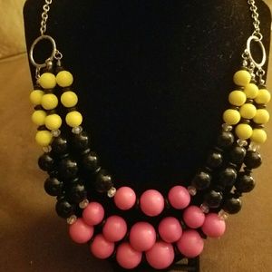 Multi colored necklace