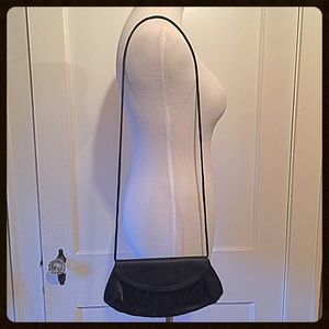 {La Regale} Black Satin Purse