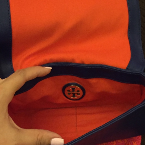 Tory burch crossbody Robinson in blue - Picture 4 of 4