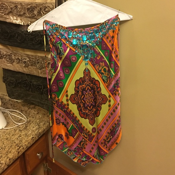 Summer multi color top