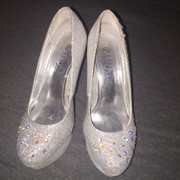 Sparkly Platform Heels