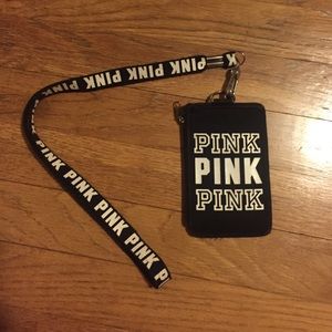 PINK wallet/lanyard