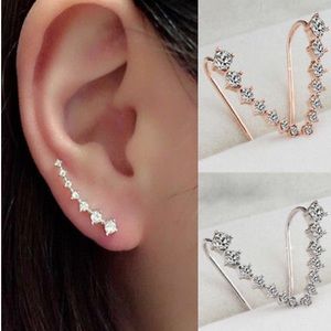 Diamond studded Ear Cuff (GoldTone)