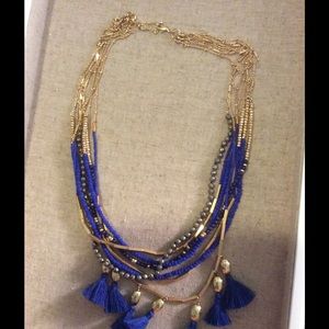 Stella and Dot Tulum Tassel necklace