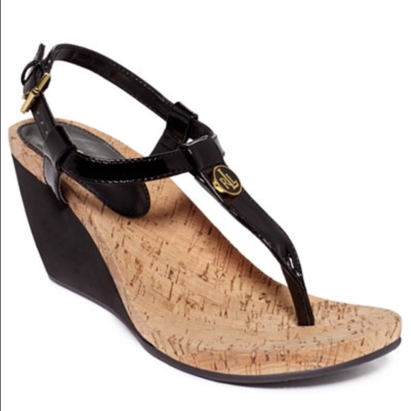 Ralph Lauren wedge sandals