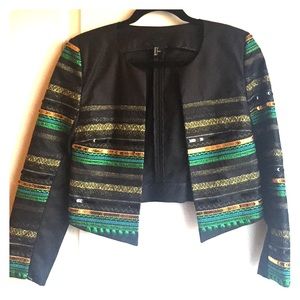 H&M Sequins Blazer (Crop)