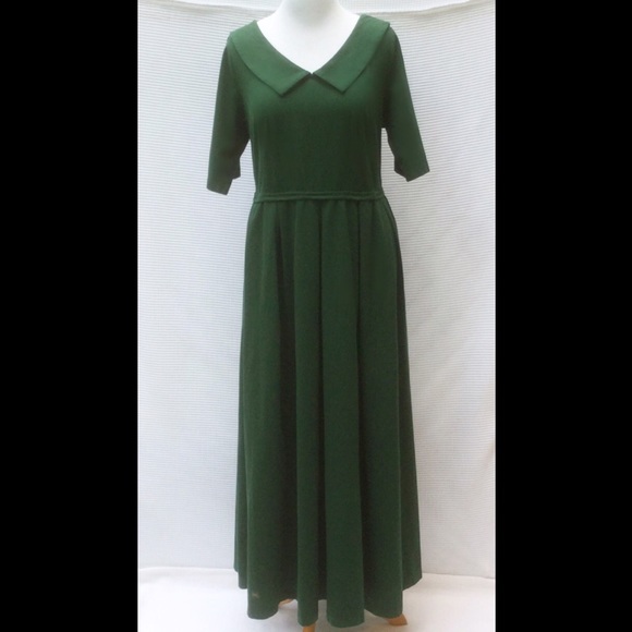 eshakti Dresses & Skirts - New Eshakti Green Knit Maxi Dress 22W