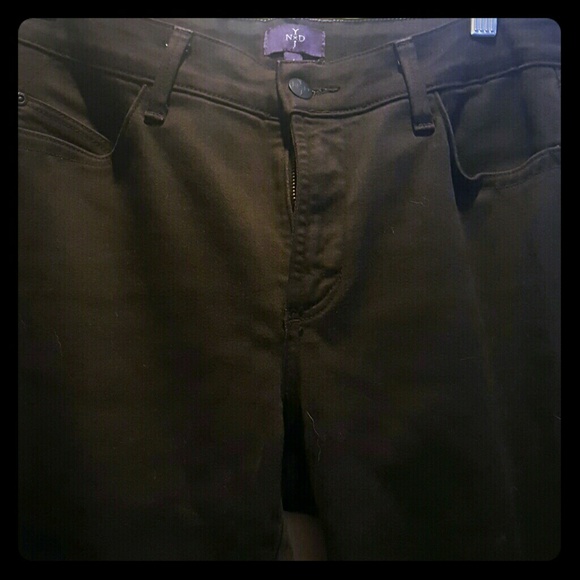 Brown NYDJ legging jeans