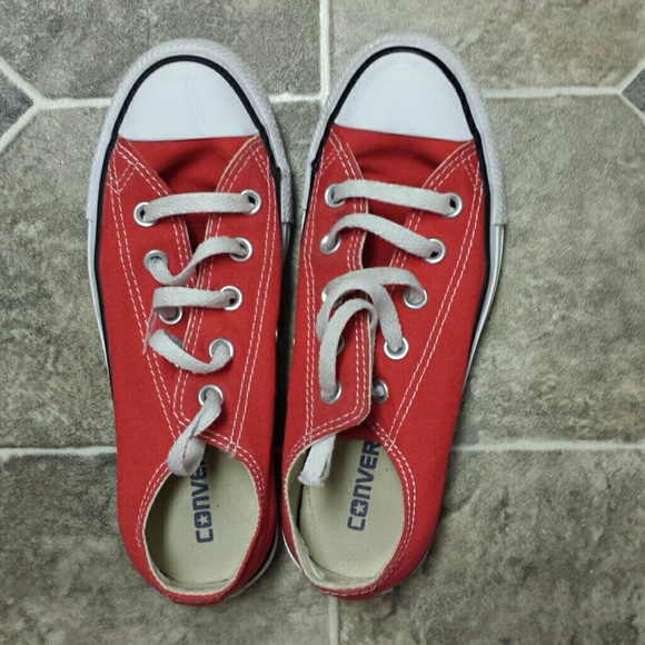 Red Converse Size Womens 6