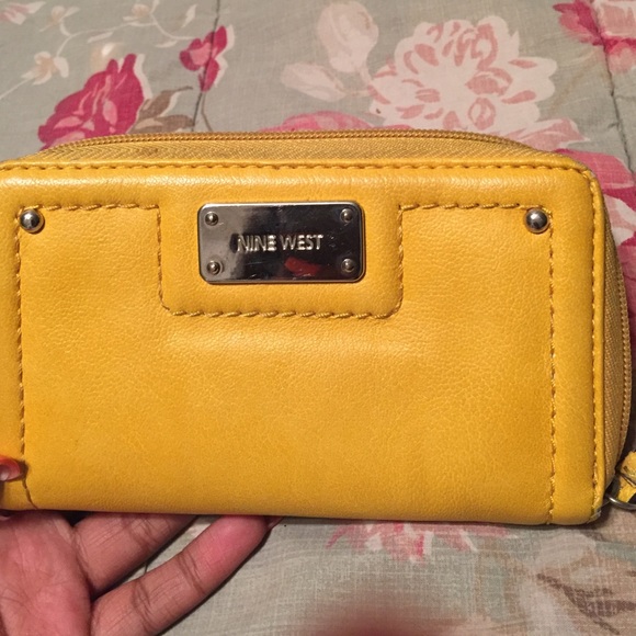 Yellow wallet