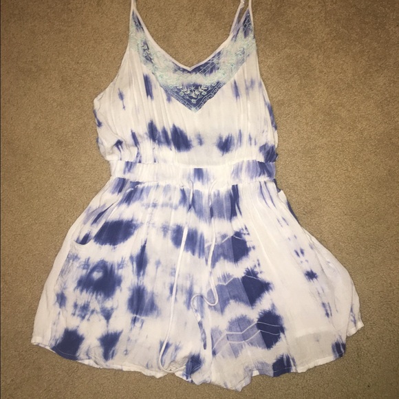 Tie dye romper