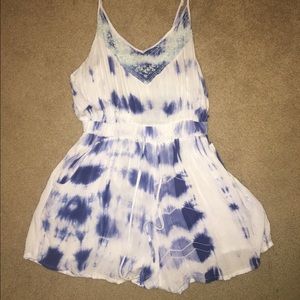 Tie dye romper