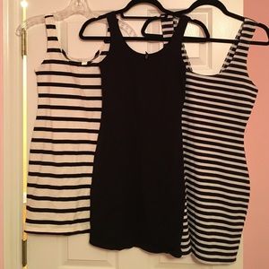 3 body con dresses