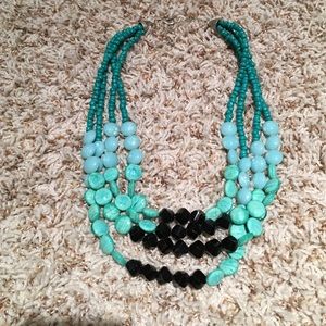 Shades of blue necklace