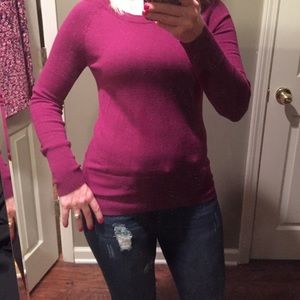 Plum sweater
