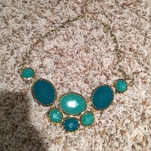 Shades of blue necklace