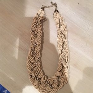 Woven necklace