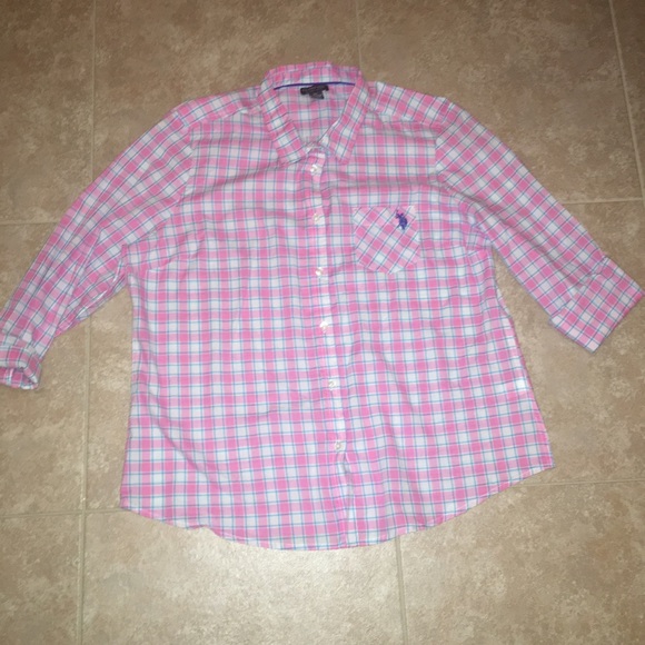 Polo button down shirt!