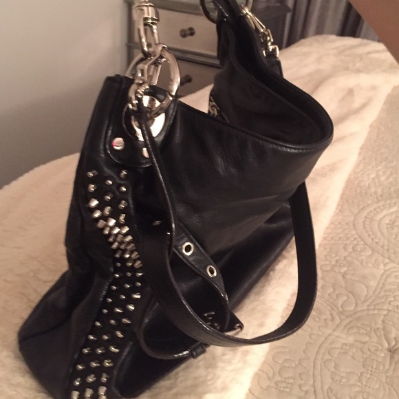 studded hobo bag