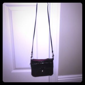 Coach leather cross body bag