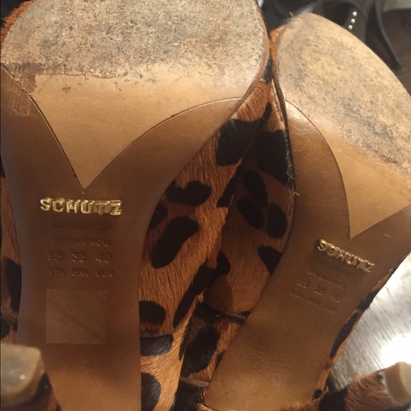 Schutz Pony hair booties - Picture 3 of 4