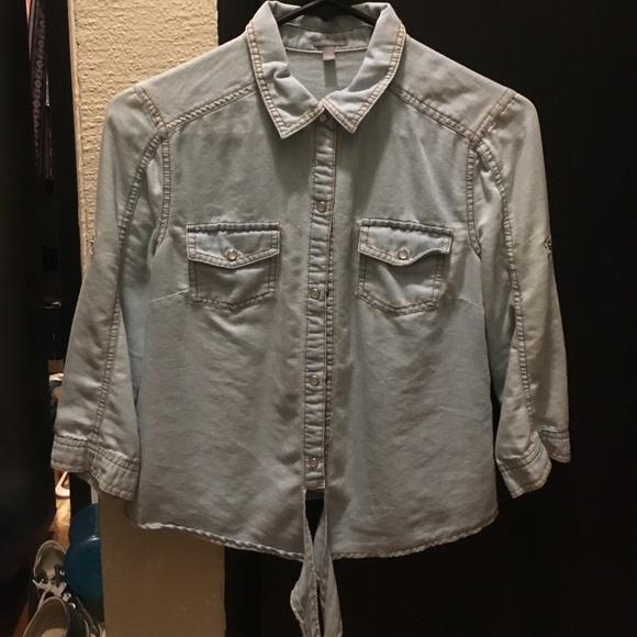 Light blue jean jacket