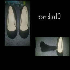 Black Torrid Wedges 10