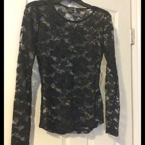 New Forever21 lace longsleeve sz S