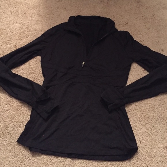 Lululemon quarter zip black