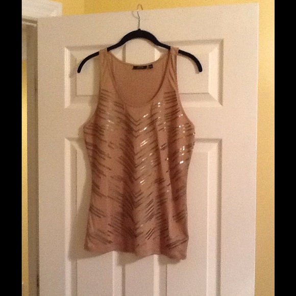 Great Sequin Tank By Apt 9