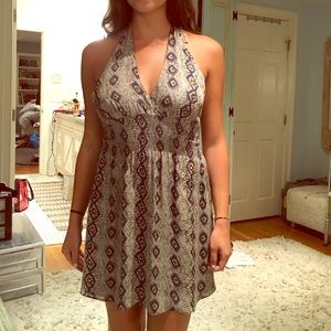 Parker printed loose fitted dress