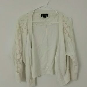 Cream colored cardigan