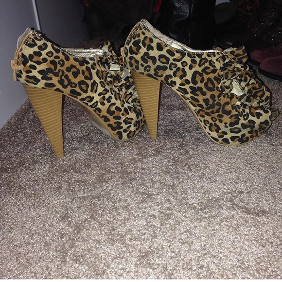 Cheetah heels