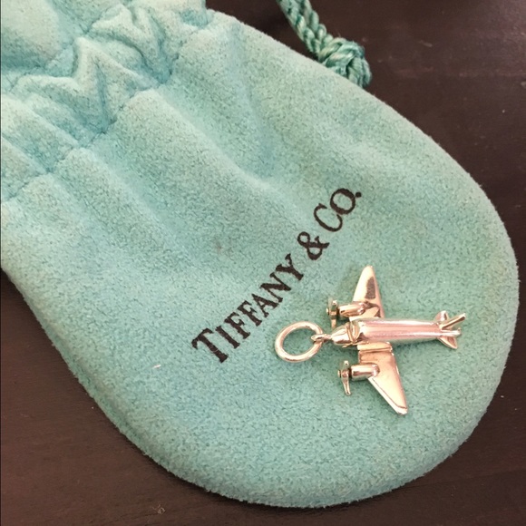 Tiffany & co airplane charm