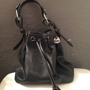 Dooney and Bourke Black Bucket Purse