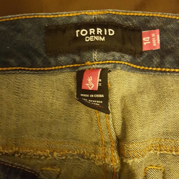 Torrid skinny ankle jeans