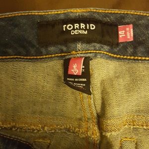 Torrid skinny ankle jeans