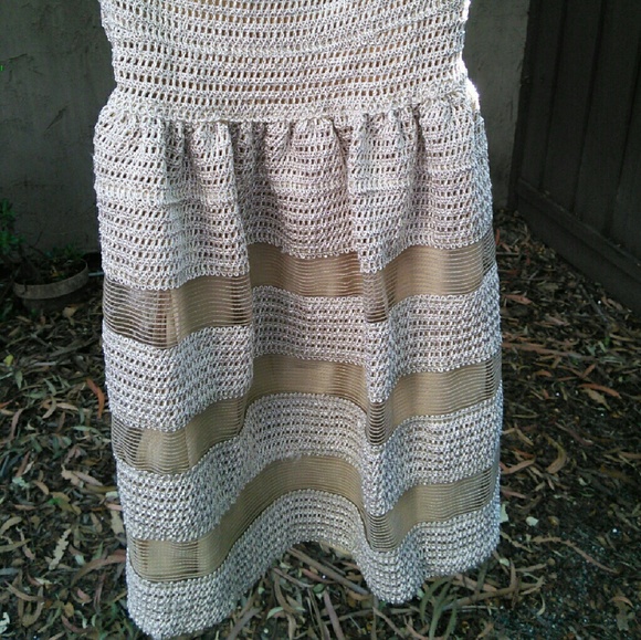 Strapless cocktail dress - Picture 3 of 4