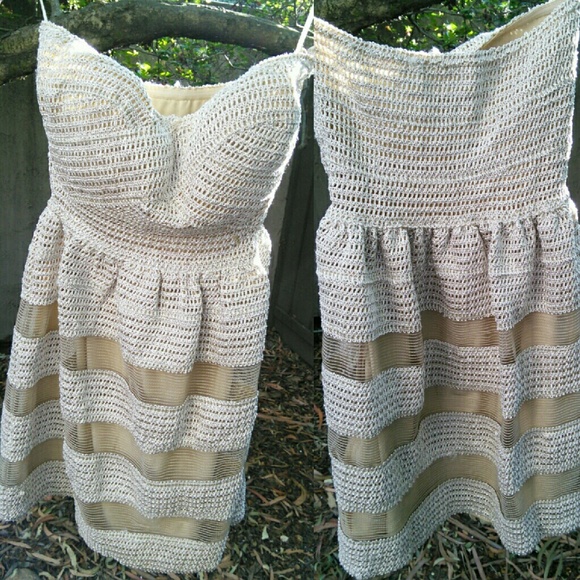 Strapless cocktail dress - Picture 1 of 4